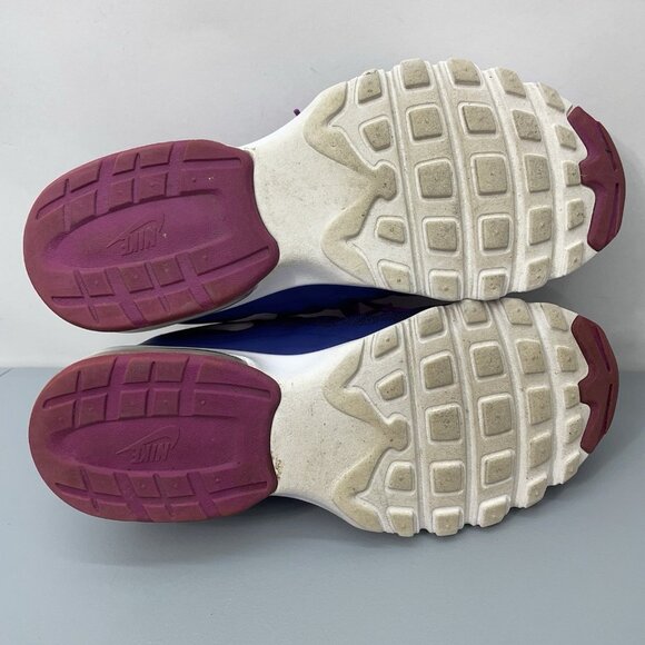 Nike Air Max Invigor Sneakers Shoes Running Training Blue Purple Womens 8 - Picture 13 of 14
